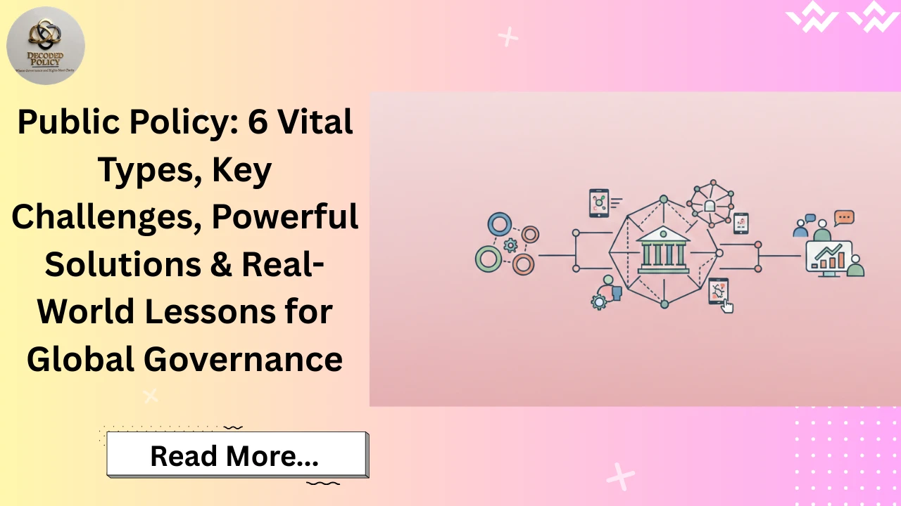 Public policy overview and solutions