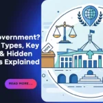 What is Government? Its types and functions overview graphic