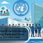 United Nations Headquarters representing global peace, international cooperation, and diplomacy.